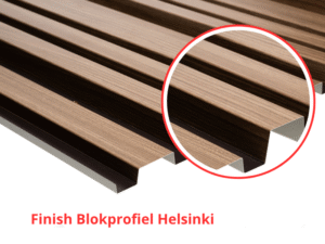 Wandplaten Finish Blokprofiel Helsinki