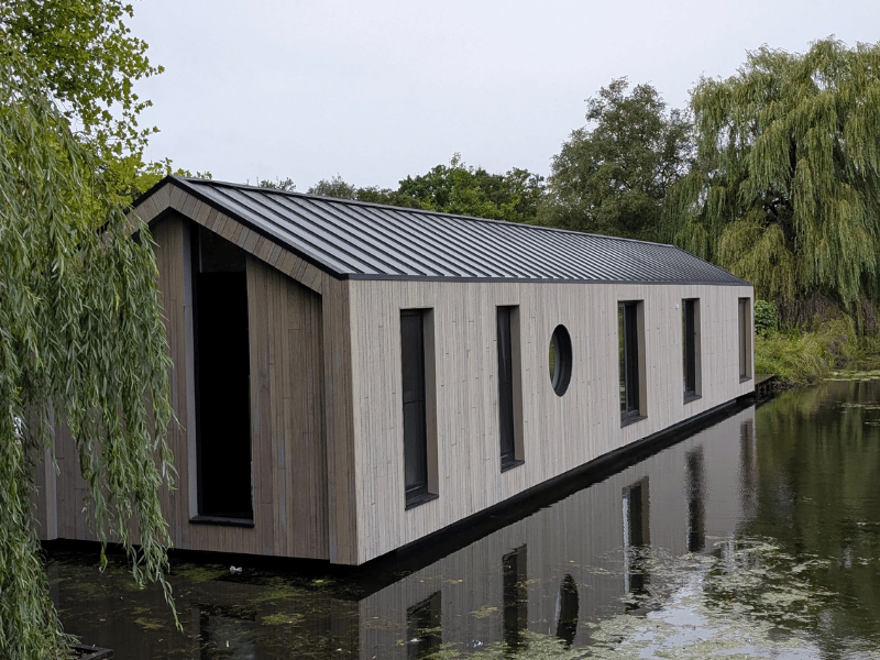 Felsdak RR33 zonder ril project kortenhoef Finish Profiles