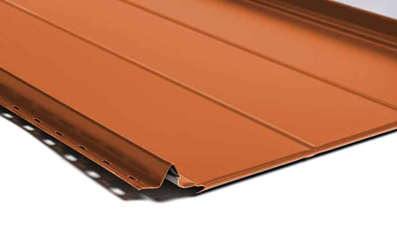 Dakplaten vergelijken: Finish Klik Felsdak Prisma SEREN COPPER RIL Finish Profiles 2