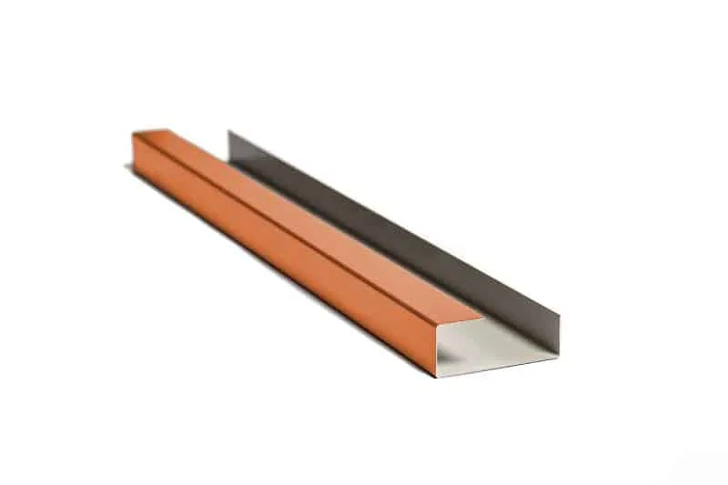 NOKPROFIEL 445 Prisma SEREN COPPER Felsdak Finish Profiles
