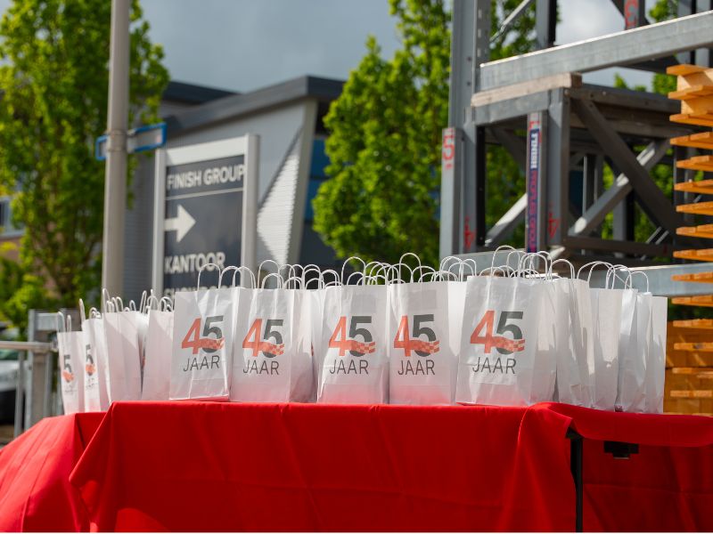 Open dagen 45 jaar Finish Profiles