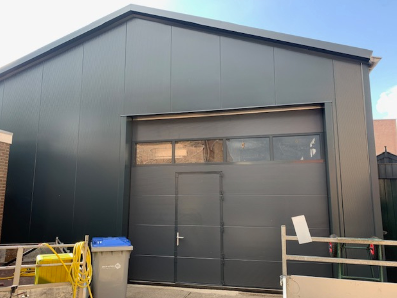 Project Wognum geisoleerde wandpanelen Finish Profiles achterzijde