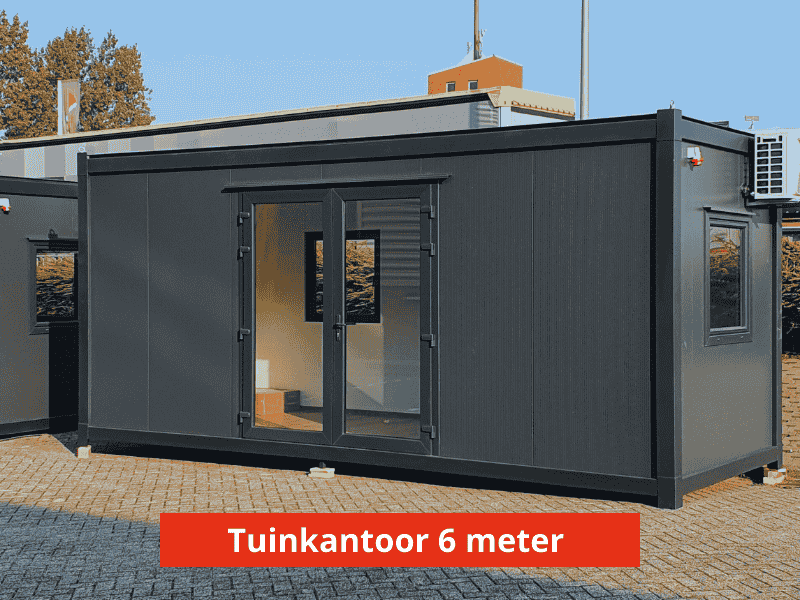 waarom kiezen voor een tuinkantoor van 6 meter van Finish Profiles