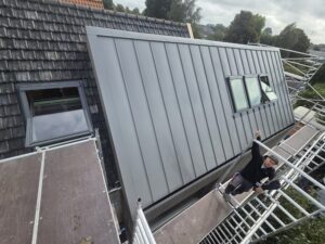 finish klik felsdak 500 aanbouw dak 2