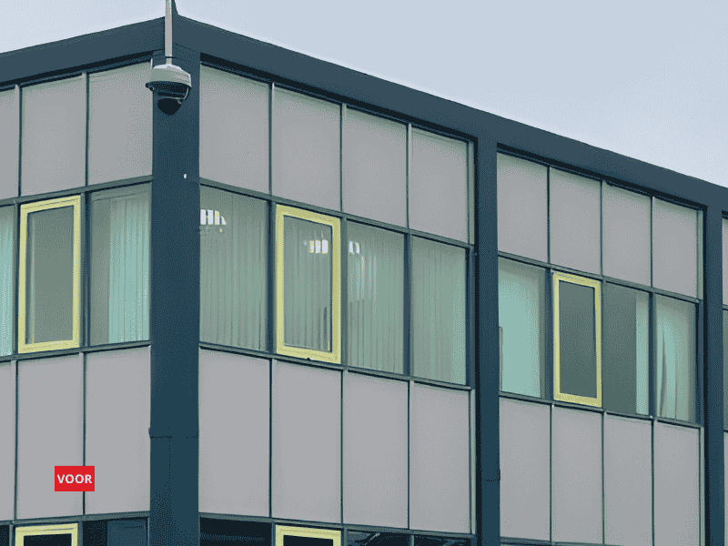 gevelrenovatie met staal voor finish profiles