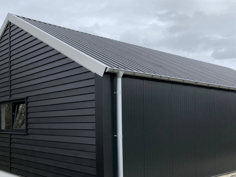 kleur wandplaten kiezen grijs zetwerk met zwart rabat finish profiles